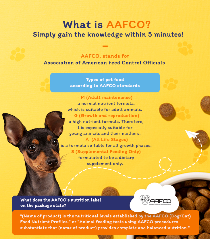 Aafco dog outlet food nutrient profiles